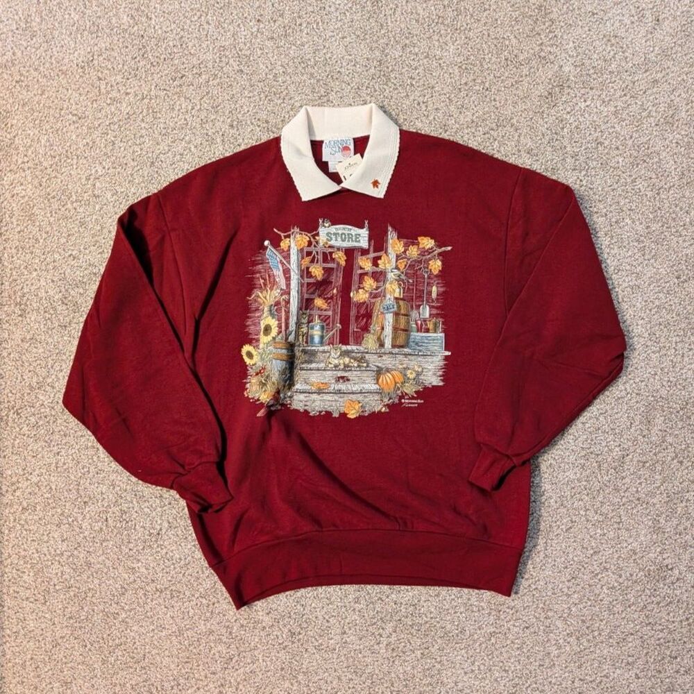 Morning Sun Grandma Fall Sweatshirt, NWT